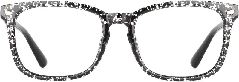 GQUEEN Fashion Glasses Non Prescription Fake Glasses for Women Men Clear Lens Square, 201582 - Image 1